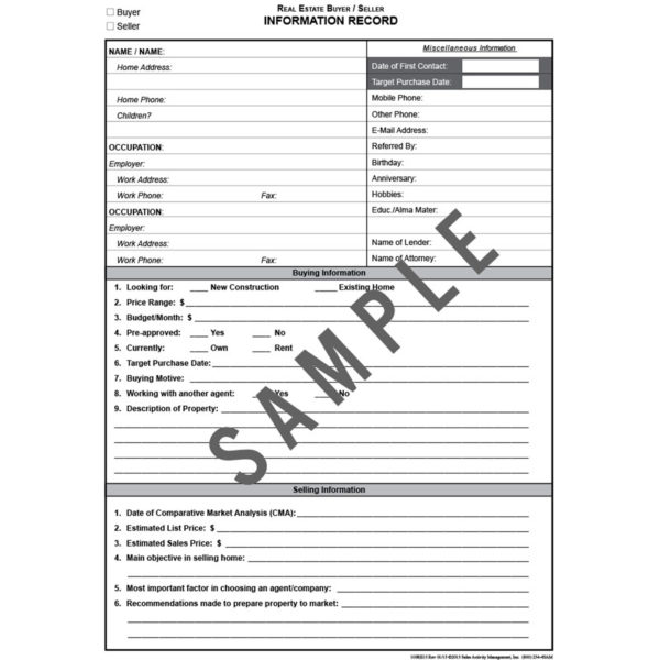 2025 REAL ESTATE Business Activity Manager™ (109RE25) - Image 4