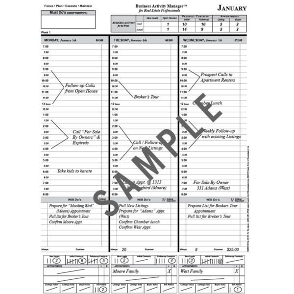 2025 REAL ESTATE Business Activity Manager™ (109RE25) - Image 6