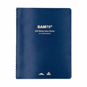 2026 SAM70® Sales Planner (30% smaller; 7.25” x 9.5”) (102SAM70-2026)