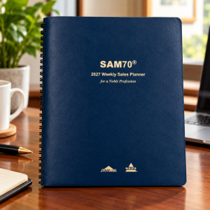 2027 SAM70® Sales Planner (30% smaller; 7.25" x 9.5") (102S7027)